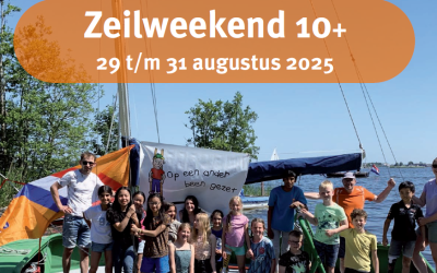 Van 29 t/m 31 augustus zeilweekend voor LedeMaatjes (10+)