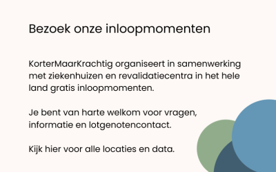 Inloopmomenten en prothesegebruikersdagen