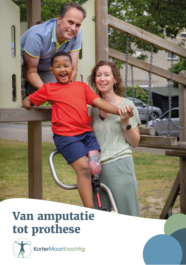 Voorkant_Van amputatie tot prothese Brochure Van amputatie tot prothese