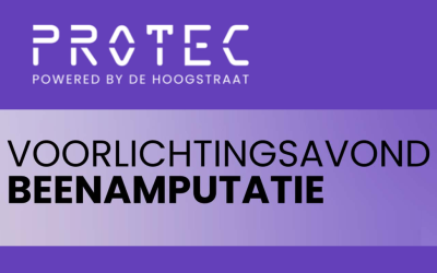 Protec organiseert 2 oktober voorlichtingsavond beenamputatie
