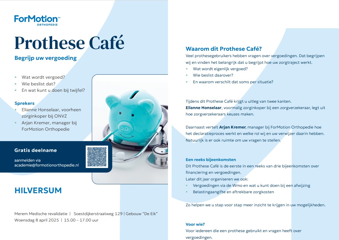 Prothese Cafe in Hilversum