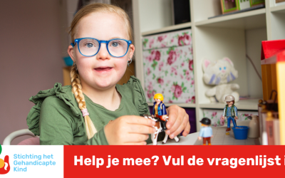 Onderzoek Stichting het Gehandicapte Kind over het dagelijkse leven